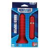 Анальный плаг Menzstuff ribbed torpedo vibr. 5inch red цвет красный цена 1552 руб