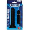 Анальный плаг Menzstuff ribbed torpedo vibr. 6inch blk длина 15.0 см