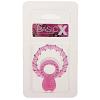 Эрекционное кольцо BasicX TPR Double Pink цвет розовый цена 490 руб
