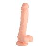 Фаллоимитатор Dual Density Silicone Dildo 20 цвет телесный цена 3193 руб