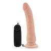 Фаллоимитатор на присоске с вибрацией Dr Skin 8.5inch Realistic Dildo цвет телесный цена 2633 руб