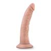 Фаллоимитатор-массажер Dr. Skin 7inch Cock Suction Cup Vanilla цена 2062 руб