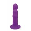 Фаллоимитатор-массажер Premium Silicone Dildo violet цвет фиолетовый цена 2697 руб