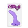 Фаллоимитатор-массажер XSKIN 6 TPR DONG PURPLE цвет фиолетовый цена 2820 руб