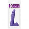 Фаллоимитатор-массажер Xskin 8 PVC Dong Purple длина 17.0 см