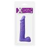 Фаллоимитатор-массажер Xskin 9 PVC Dong Purple цвет фиолетовый цена 2490 руб