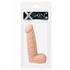 Фаллоимитатор-реалистик Xskin pvc dong - flesh цвет телесный цена 640 руб