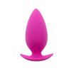 Массажер для анальной стимуляции Bootyful Anal Plug Medium Pink длина 9.8 см