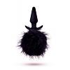 Массажер для анальной стимуляции Bunny Tail Pom Plug