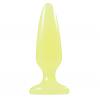 Массажер для анальной стимуляции Firefly Pleasure Plug Small Yellow длина 10.0 см