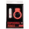 Насадка для стимуляции клитора Neon Euphoria Clitoral Ring orange цвет красный цена 1527 руб