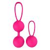 Шарики вагинальные Pleasure Balls and Eggs Duo Ball Set цвет розовый цена 3189 руб