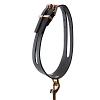 Шейный воротник из полиуретана и неопрена Gp Premium Collar Leash Set Black