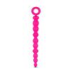 Цепочка шариков для массажа Luxe Silicone Beads Pink длина 24.6 см