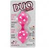 Вагинальные шарики Duo Balls Pink цвет розовый цена 700 руб