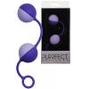 Вагинальные шарики Purrfect Silicone Duotone Balls Purple