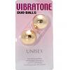 Вагинальные шарики Vibratone Duo Balls Gold Blistercard бренд Dream toys