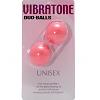 Вагинальные шарики Vibratone Duo Balls Pink Blistercard