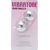 Вагинальные шарики Vibratone Duo Balls Silver Blistercard