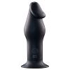 Вибратор для анальной стимуляции 5inch Rechargeable Buttplug Black цвет черный цена 4124 руб