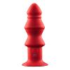 Вибратор для анальной стимуляции 5inch Rechargeable Buttplug цвет красный цена 4124 руб