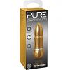 Вибратор Pure Aluminium - Gold Small бренд Pipedream