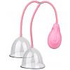 Вибратор вакуумный Pleasure Pumps Breast Enlargement Pump цвет розовый цена 3711 руб