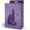 Вибромассажер для анальной стимуляции Apex Butt Plug Small Purple из Силикон