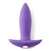 Вибромассажер для анальной стимуляции Nu Sensuelle Mini Plug Purple цвет фиолетовый цена 5169 руб