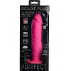 Вибромассажер-фаллоимитатор Deluxe Plug pink длина 20.5 см