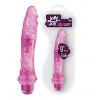 Вибромассажер-фаллоимитатор Jelly Joy Pink 23 см длина 23.0 см