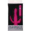 Вибромассажер-фаллоимитатор Purrfect Silicone Pink цвет розовый цена 3780 руб