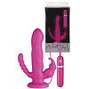 Вибромассажер-фаллоимитатор Purrfect Silicone Pink