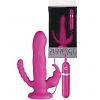 Вибромассажер-фаллоимитатор Purrfect Silicone Pink бренд Dream toys