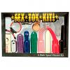 Вибромассажер-фаллоимитатор в наборе Sex Toy Kit Multi Colors из Акрил