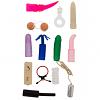 Вибромассажер-фаллоимитатор в наборе Sex Toy Kit Multi Colors