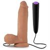 Вибромассажер-фаллоимитатор X5 Plus 8inch Vibrating Cock Latin из TPE