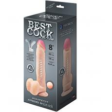 Фаллоимитатор неоскин на присоске F&F BEST COCK 8