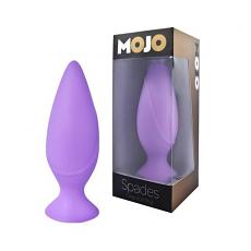 Массажер для анальной стимуляции mojo spades large butt plug purple