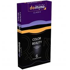 Презервативы гладкие цветные Domino Classic Colour Beauty 6 шт