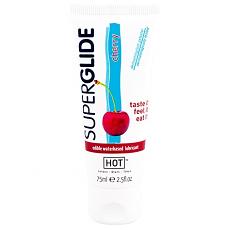 Superglide Cherry съедобный лубрикант со вкусом вишни 75 мл.