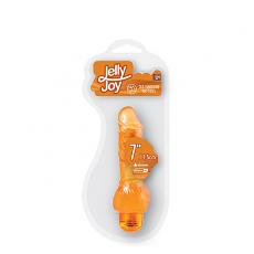 Вибратор Jelly Joy Yellow 17 см