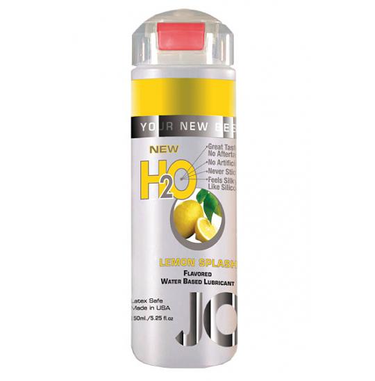 Ароматизированный любрикант с ароматом лимона JO H2O Lubricant Lemon Splash 150мл