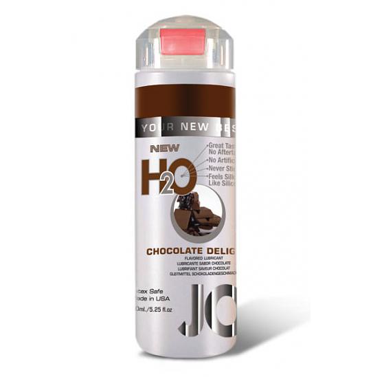 Ароматизированный любрикант с ароматом шоколада JO H2O Lubricant Chocolate Delight 150мл