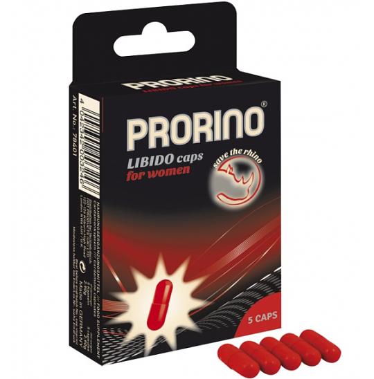 Биологически активная добавка к пище Ero black line Prorino Libido Caps 5 капсул