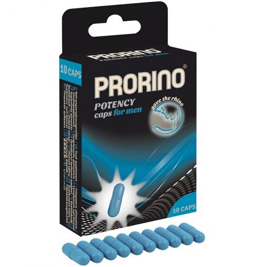 Биологически активная добавка к пище Ero black line Prorino Potency Caps for men 10 капсул