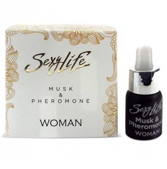 Духи Sexy Life женские Musk and Pheromone, 5мл