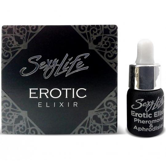 Эфирное масло-афродизиак с феромоном Sexy Life Eroric Elixir 5мл