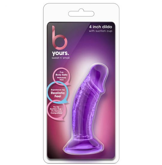 Фаллоимитатор-массажер B-Yours 4inch Dildo violet цвет фиолетовый