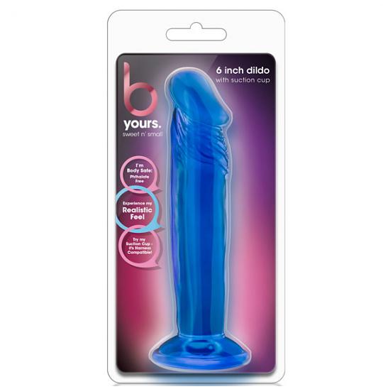 Фаллоимитатор-массажер B-Yours 6inch Dildo blue цвет синий